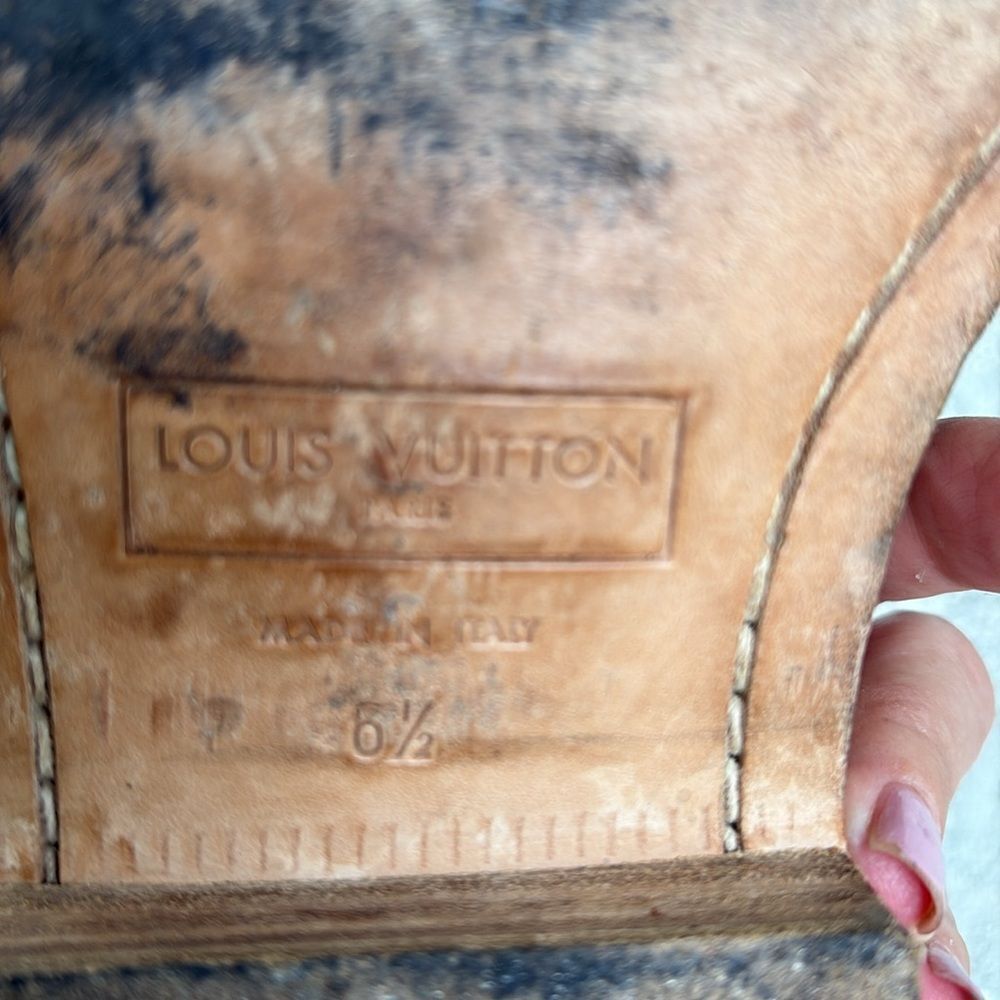Louis Vuitton Brogues tan suede - Picture 9 of 11